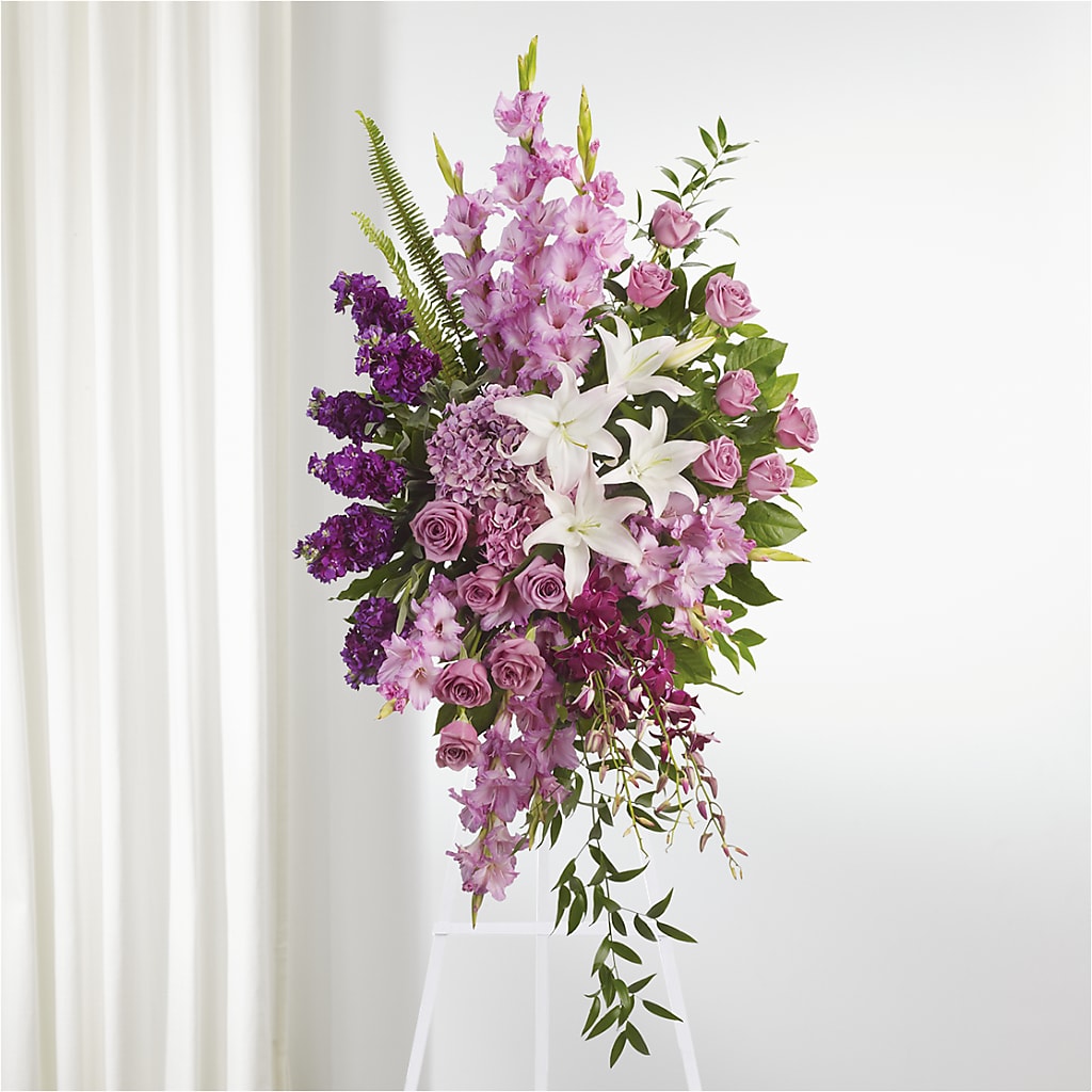 Never Alone Standing Spray – Walnut Creek Florist, Walnut Creek CA