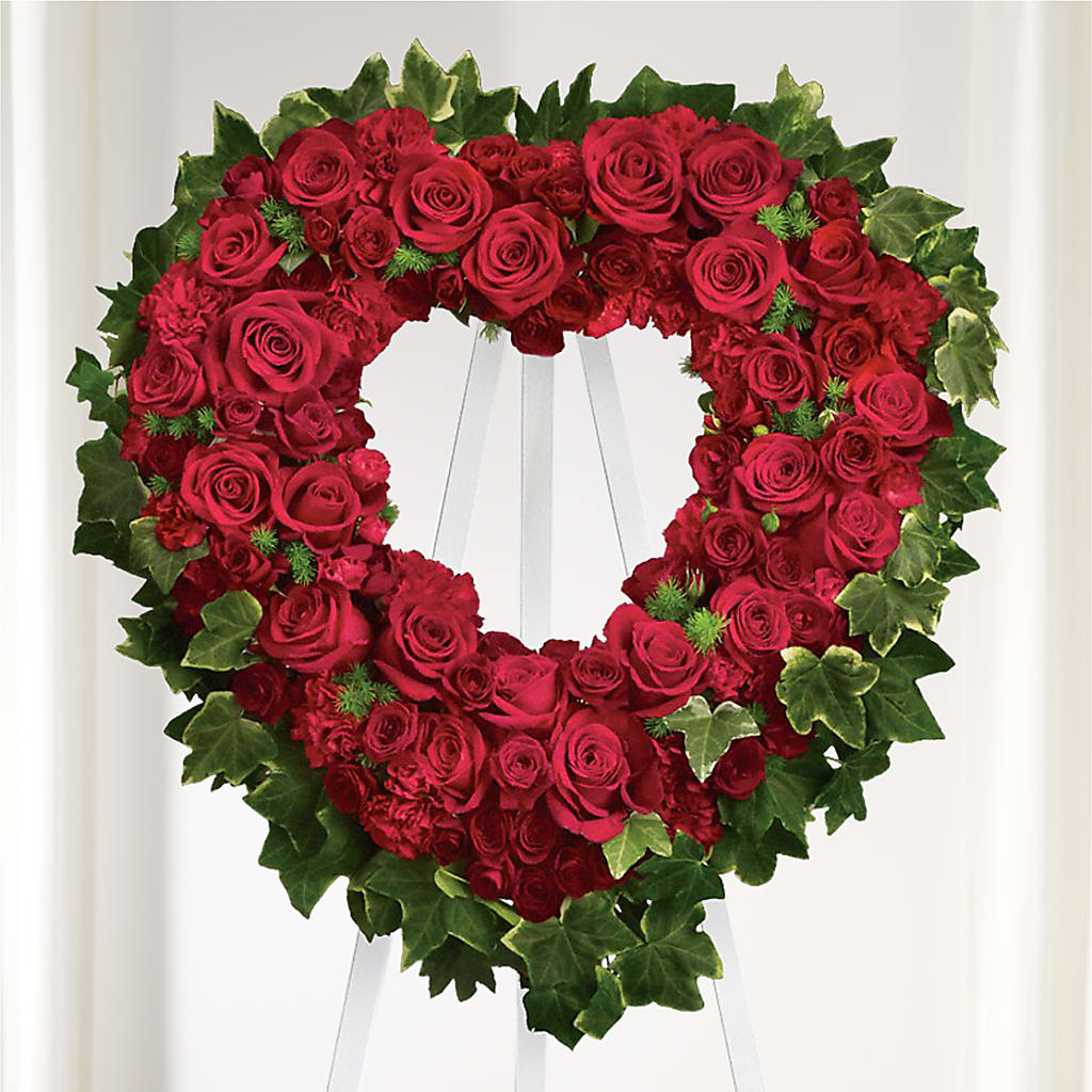 Wholehearted Standing Spray – Walnut Creek Florist, Walnut Creek CA