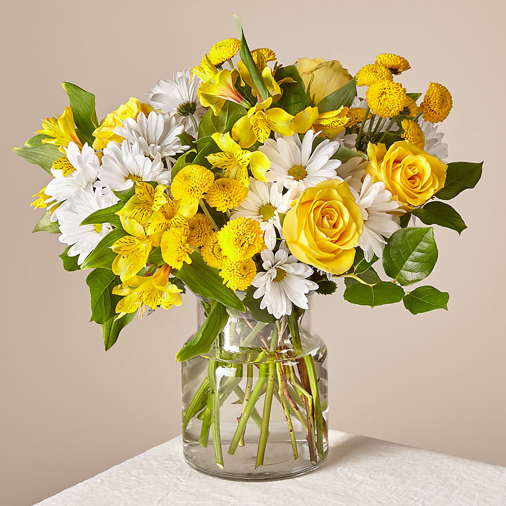 Sunny Sentiments Bouquet – Walnut Creek Florist, Walnut Creek CA