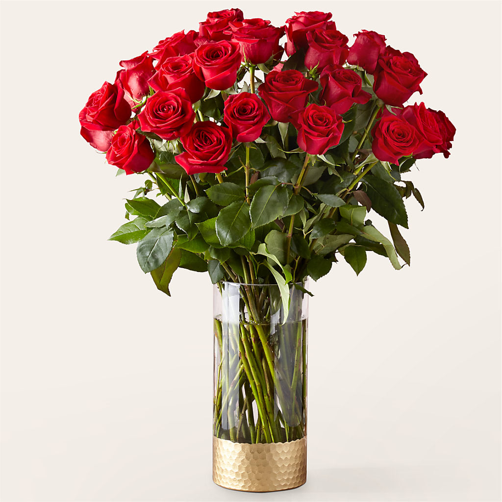 Classic Love Red Rose Bouquet – Walnut Creek Florist, Walnut Creek CA