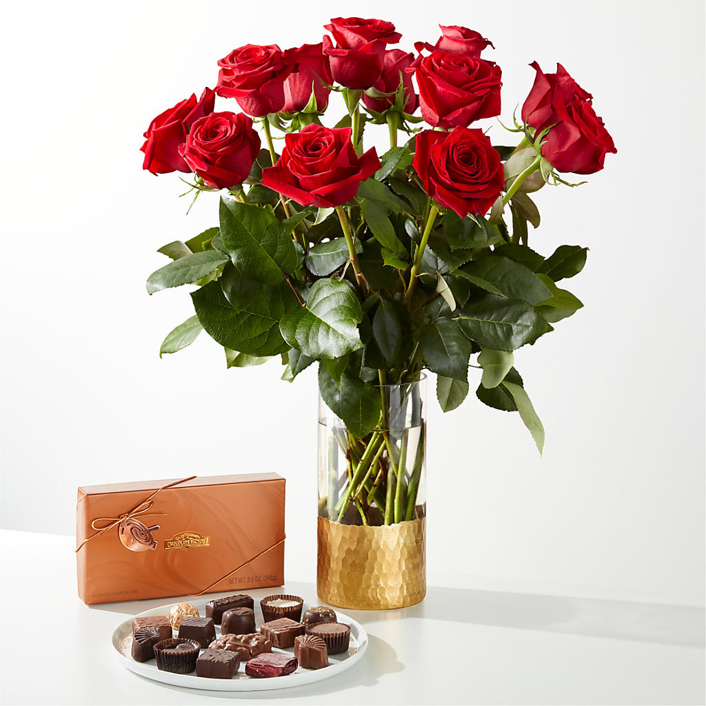 Classic Love Red Rose Bouquet – Walnut Creek Florist, Walnut Creek CA
