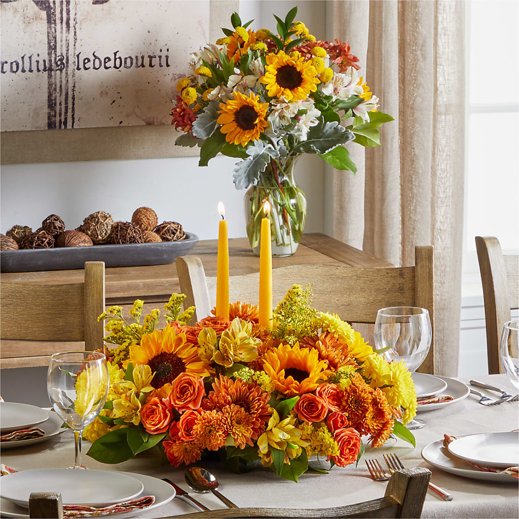 Golden Gathering Bundle – Walnut Creek Florist, Walnut Creek CA