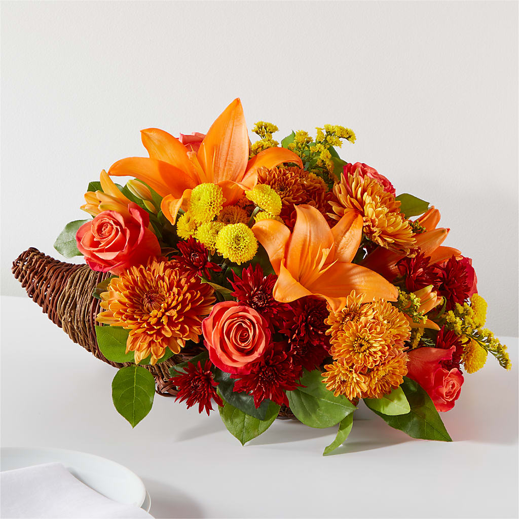 Bouquet of Blessings Cornucopia – Walnut Creek Florist, Walnut Creek CA