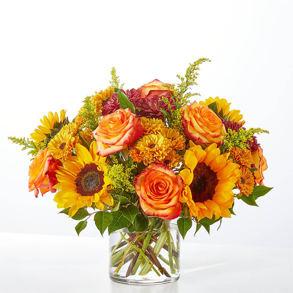 Flannel Scarf Bouquet – Walnut Creek Florist, Walnut Creek CA