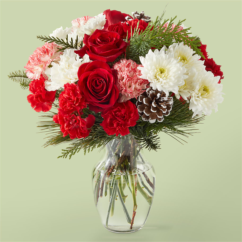 Candy Cane Lane Bouquet – Walnut Creek Florist, Walnut Creek CA