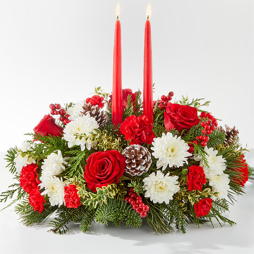 Holiday Soiree Centerpiece – Walnut Creek Florist, Walnut Creek CA