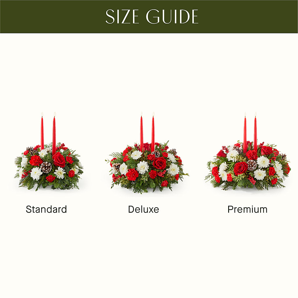 Holiday Soiree Centerpiece – Walnut Creek Florist, Walnut Creek CA