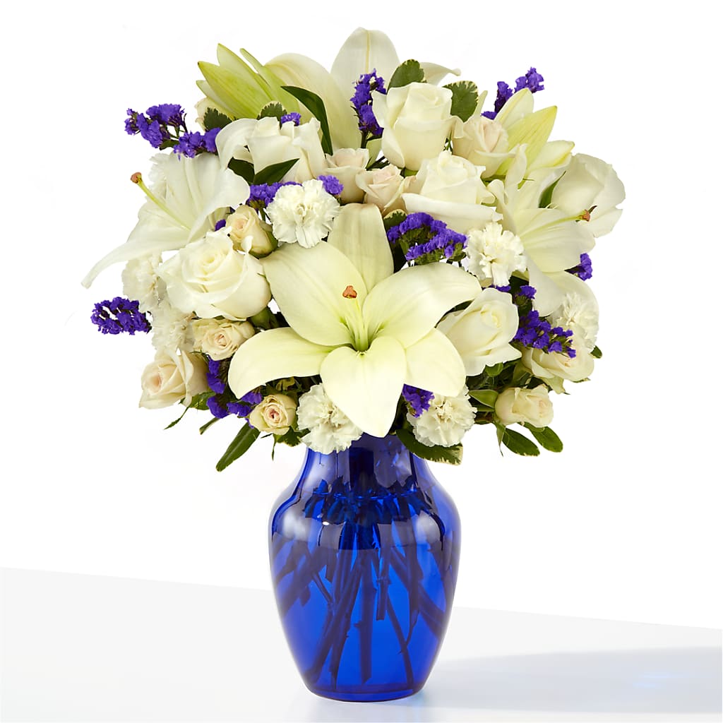 Sapphire Rush Bouquet – Walnut Creek Florist, Walnut Creek CA