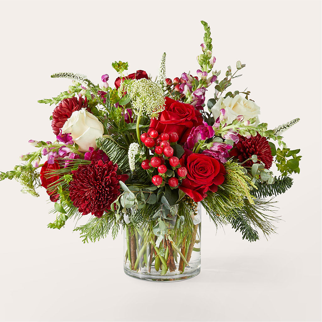 Cranberry Fizz Bouquet – Walnut Creek Florist, Walnut Creek CA