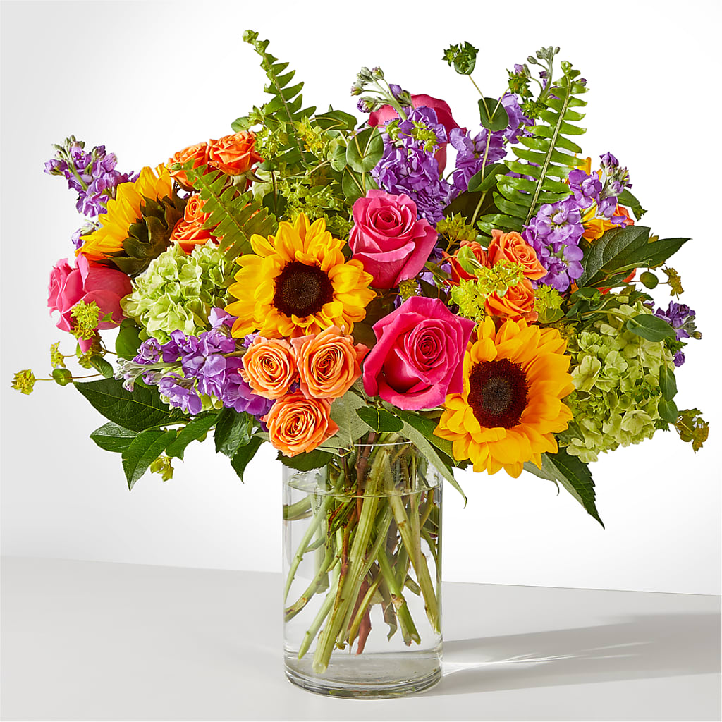 Vibrant Greetings Bouquet – Walnut Creek Florist, Walnut Creek CA