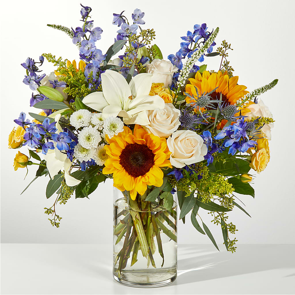 Wonderfully Sunny Bouquet – Walnut Creek Florist, Walnut Creek CA