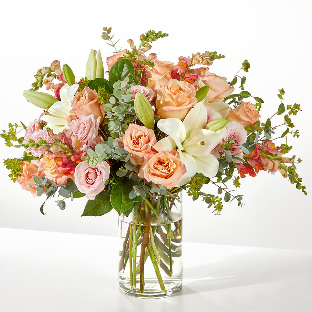 Grapefruit Splash Bouquet – Walnut Creek Florist, Walnut Creek CA