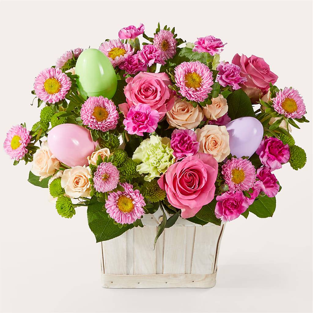 Get Eggcited Basket – Walnut Creek Florist, Walnut Creek CA