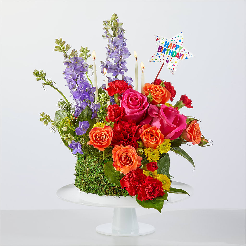 Best Year Yet Floral Cake – Walnut Creek Florist, Walnut Creek CA