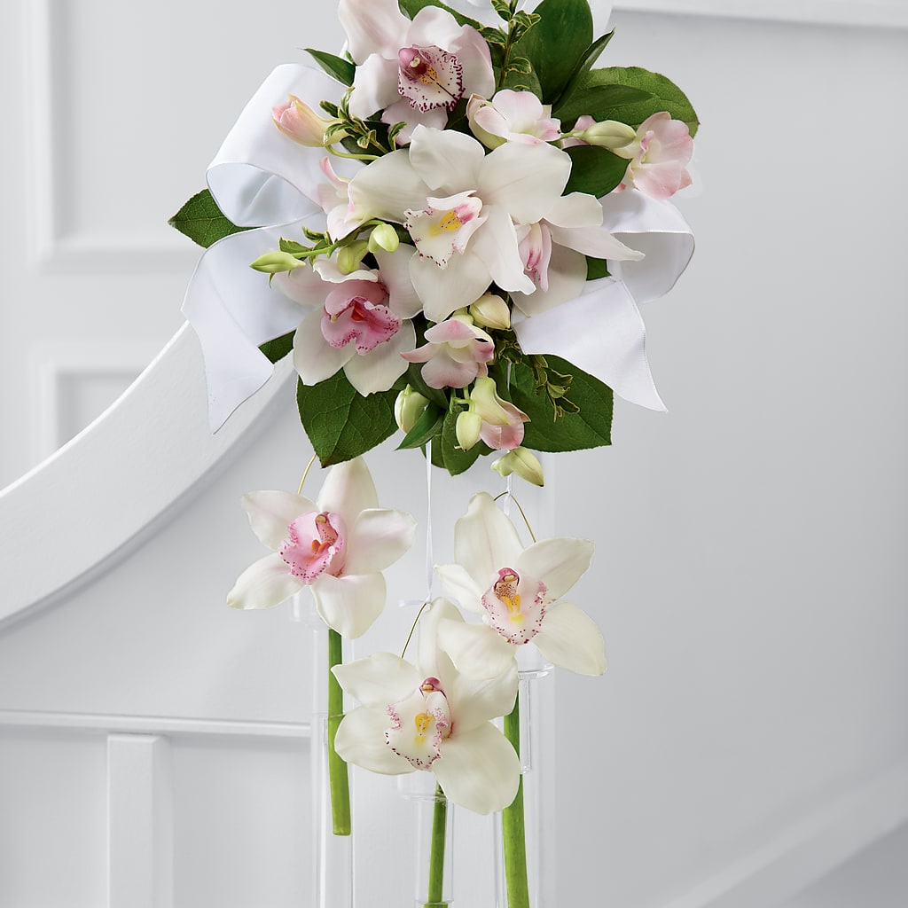 Perfect Entrance Pew Arrangement – Walnut Creek Florist, Walnut Creek CA