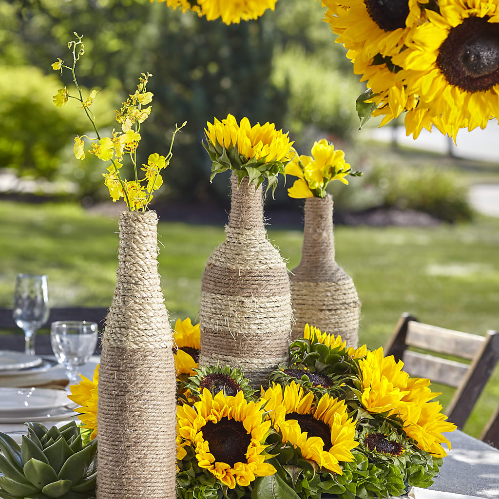 Sublime Garden Centerpiece – Walnut Creek Florist, Walnut Creek CA
