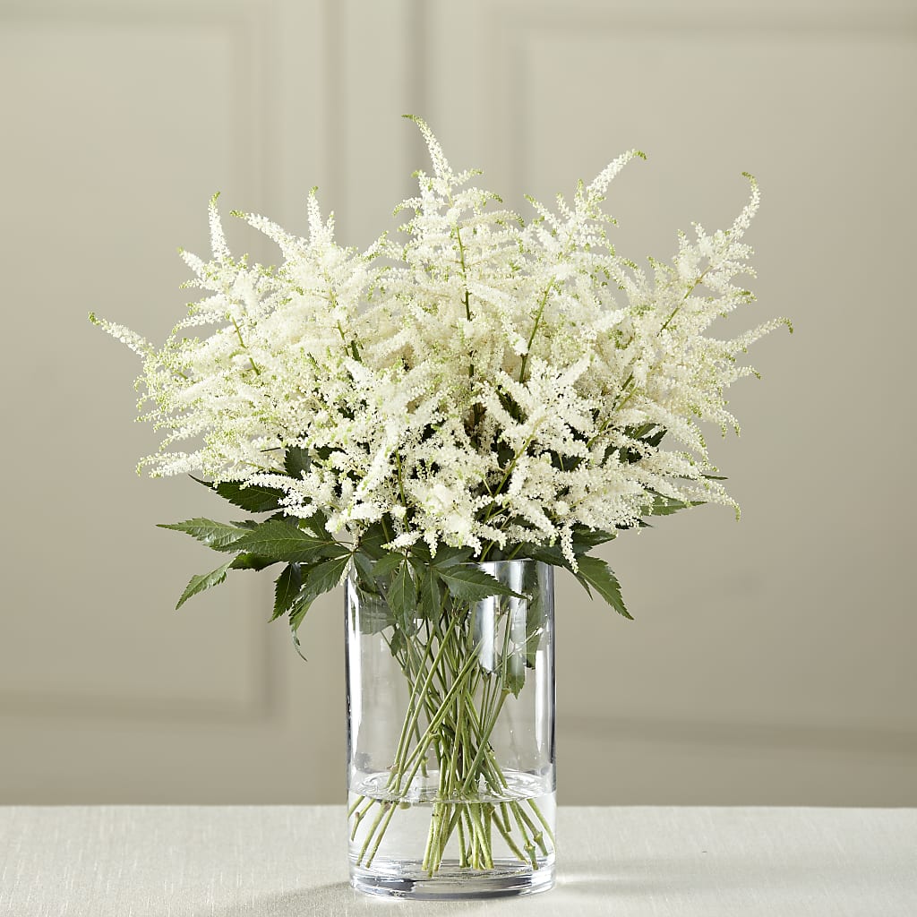White Astilbe Bouquet – Walnut Creek Florist, Walnut Creek CA
