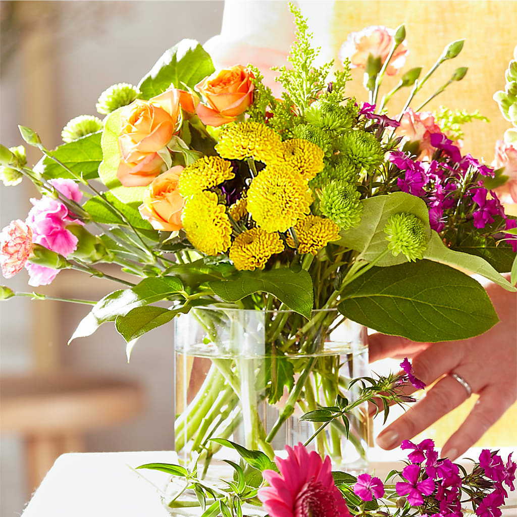 Bold & Bright – A Florist Original –  Walnut Creek Florist, Walnut Creek CA
