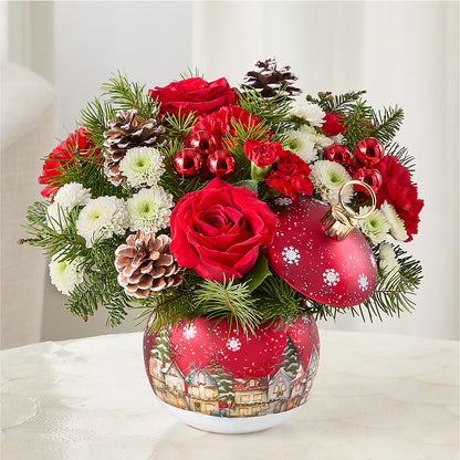 Christmas Carols Ornament –  Walnut Creek Florist, Walnut Creek CA