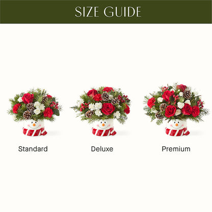 Jolly Snowman Bouquet –  Walnut Creek Florist, Walnut Creek CA