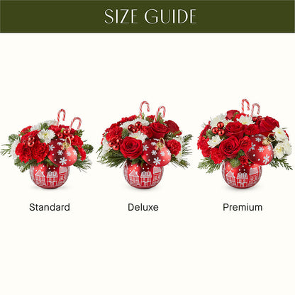 Cheer in the Air Ornament –  Walnut Creek Florist, Walnut Creek CA