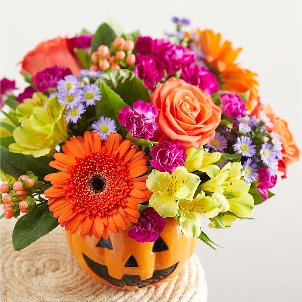 Tricks & Treats Pumpkin –  Walnut Creek Florist, Walnut Creek CA