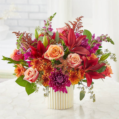 Burgundy Landscape Bouquet –  Walnut Creek Florist, Walnut Creek CA