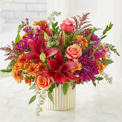 Burgundy Landscape Bouquet –  Walnut Creek Florist, Walnut Creek CA