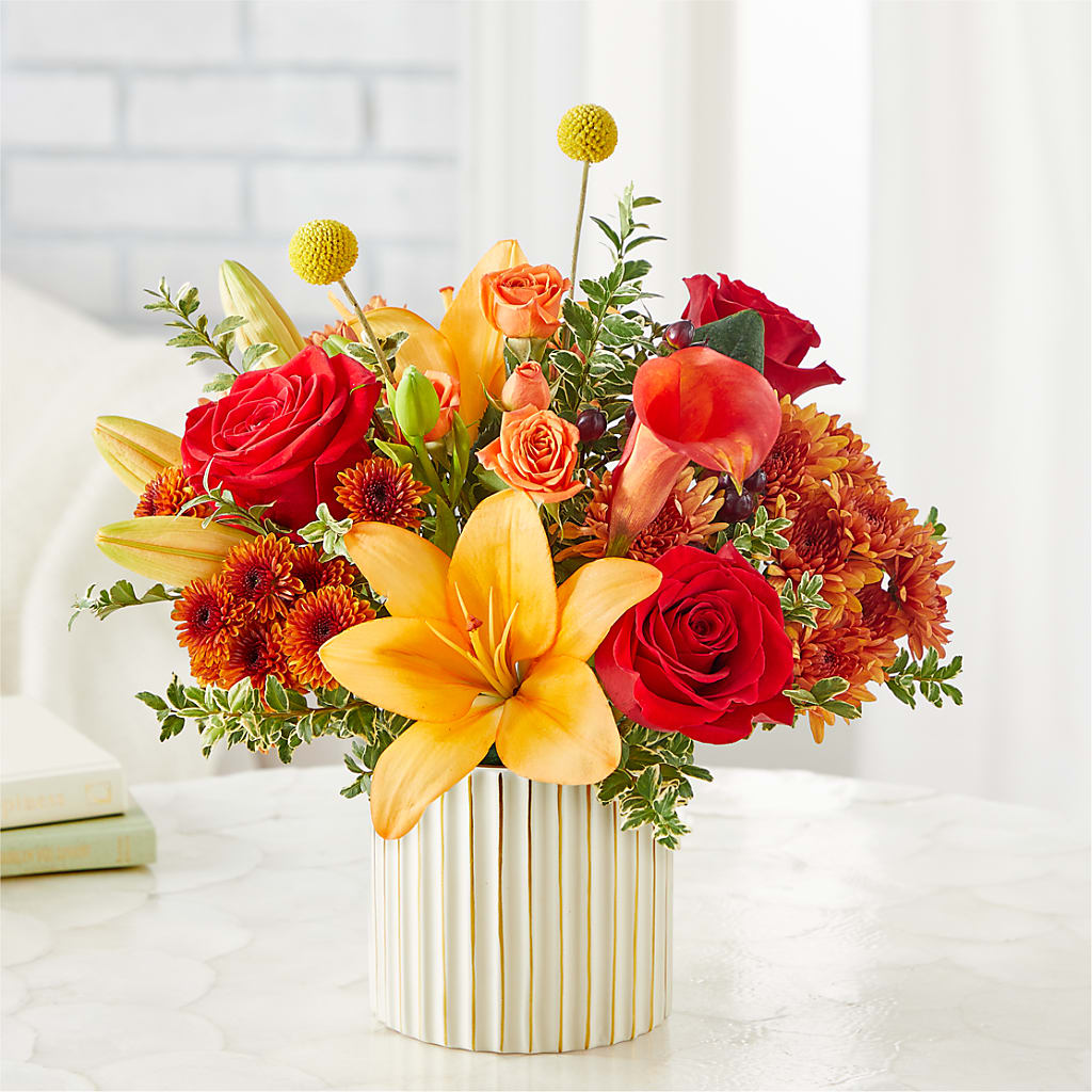 Scarlet Skies Bouquet –  Walnut Creek Florist, Walnut Creek CA