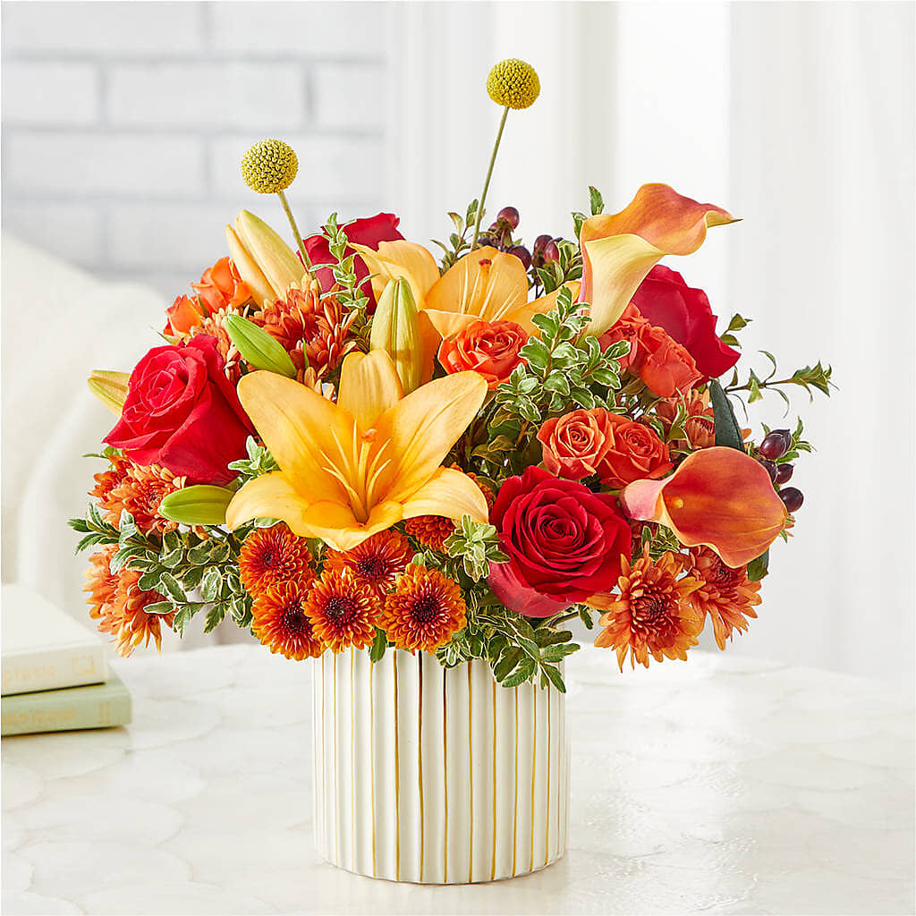 Scarlet Skies Bouquet –  Walnut Creek Florist, Walnut Creek CA