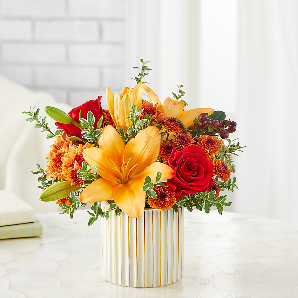 Scarlet Skies Bouquet –  Walnut Creek Florist, Walnut Creek CA