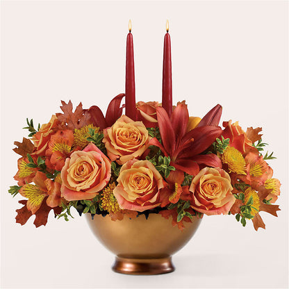 Harvest Table Centerpiece –  Walnut Creek Florist, Walnut Creek CA