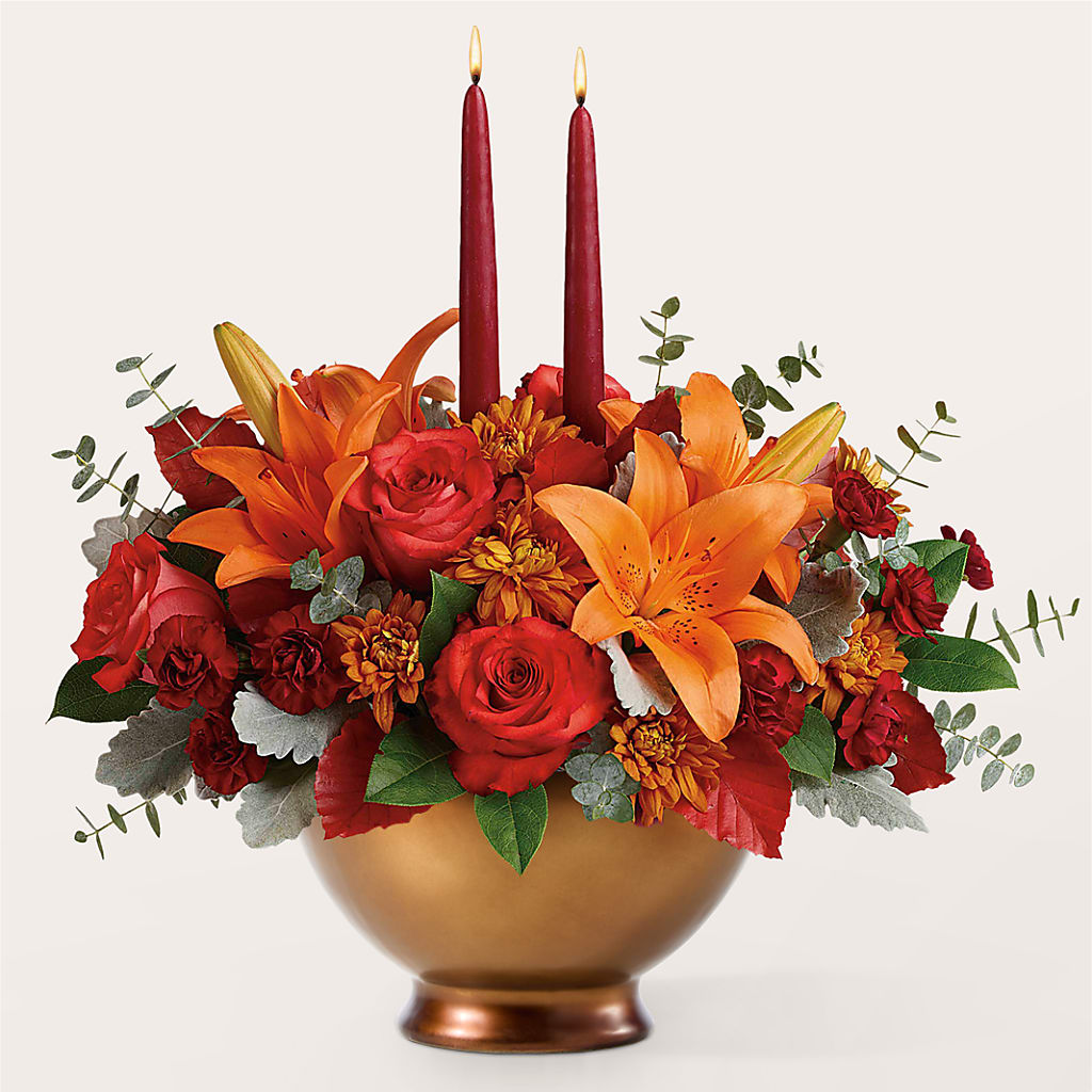 Fruits of Fall Centerpiece –  Walnut Creek Florist, Walnut Creek CA