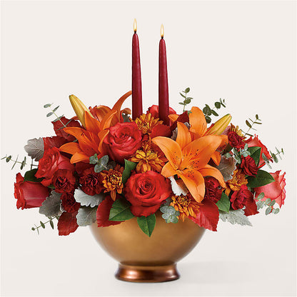 Fruits of Fall Centerpiece –  Walnut Creek Florist, Walnut Creek CA