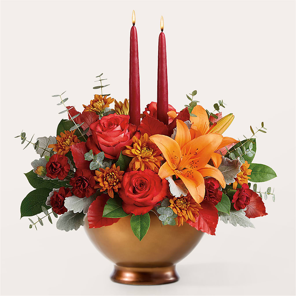 Fruits of Fall Centerpiece –  Walnut Creek Florist, Walnut Creek CA