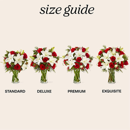 Sparkling Snowflakes Bouquet –  Walnut Creek Florist, Walnut Creek CA