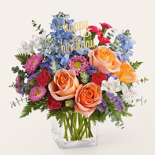 Birthday Bash Bouquet –  Walnut Creek Florist, Walnut Creek CA