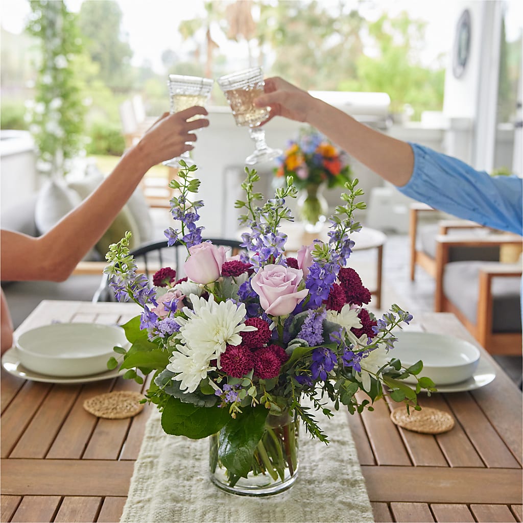Violet Frost Bouquet –  Walnut Creek Florist, Walnut Creek CA