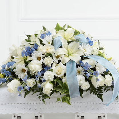 Tender Treasure Casket Spray –  Walnut Creek Florist, Walnut Creek CA