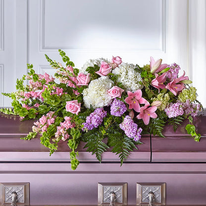 Life's Gratitude Casket Spray –  Walnut Creek Florist, Walnut Creek CA