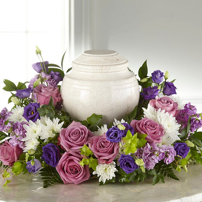 Blooming Sympathy Cremation Adornment –  Walnut Creek Florist, Walnut Creek CA