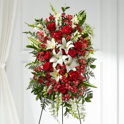 Everlasting Memory Standing Spray –  Walnut Creek Florist, Walnut Creek CA