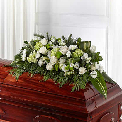 Hopeful Gesture Casket Spray –  Walnut Creek Florist, Walnut Creek CA