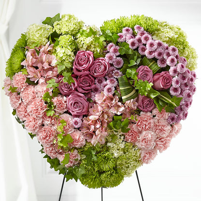 Heartwarming Standing Heart –  Walnut Creek Florist, Walnut Creek CA
