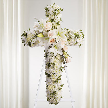 Spiritual Guidance Standing Spray –  Walnut Creek Florist, Walnut Creek CA
