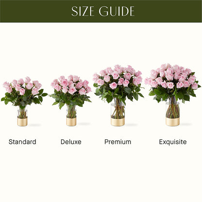 Picture Perfect Pink Rose Bouquet –  Walnut Creek Florist, Walnut Creek CA