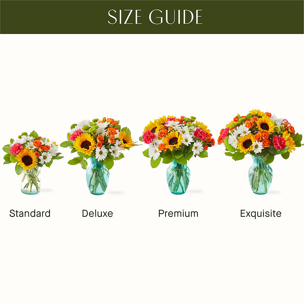 Sun-drenched Blooms Bouquet –  Walnut Creek Florist, Walnut Creek CA