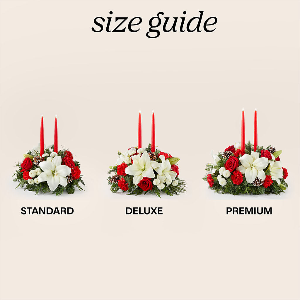 Seasonal Festivities Centerpiece –  Walnut Creek Florist, Walnut Creek CA
