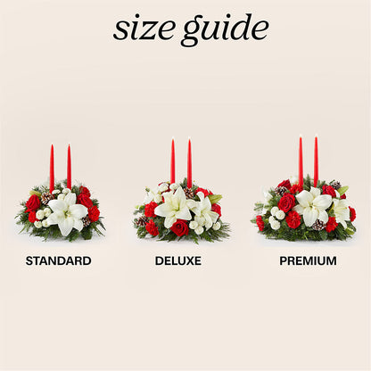 Seasonal Festivities Centerpiece –  Walnut Creek Florist, Walnut Creek CA