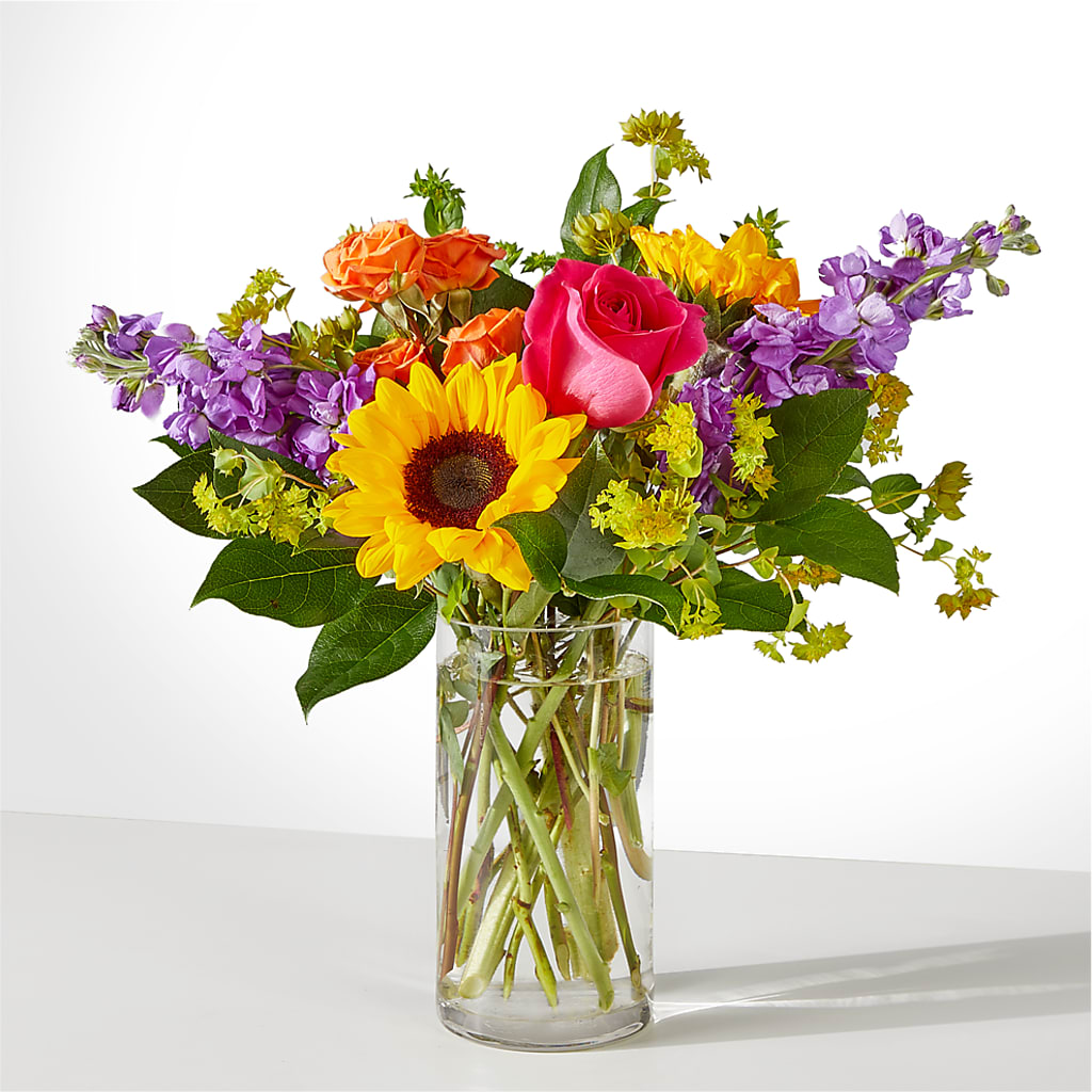 Vibrant Greetings Bouquet –  Walnut Creek Florist, Walnut Creek CA